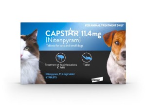 Capstar tablets for cats and dogs