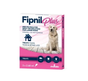 Fipnil plus spot-on solution for dogs-pack of 3
