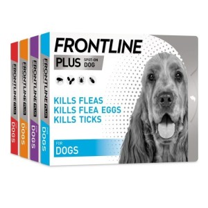 Frontline Plus flea tick treatment for dogs
