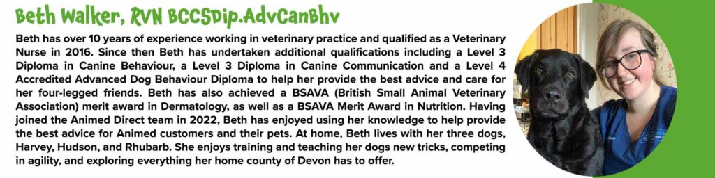 Animed Veterinary Nurse, Beth Walker